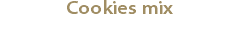 Cookies mix